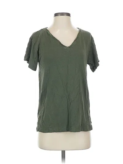 Pre-owned Lou & Grey Short Sleeve T-shirt In Green