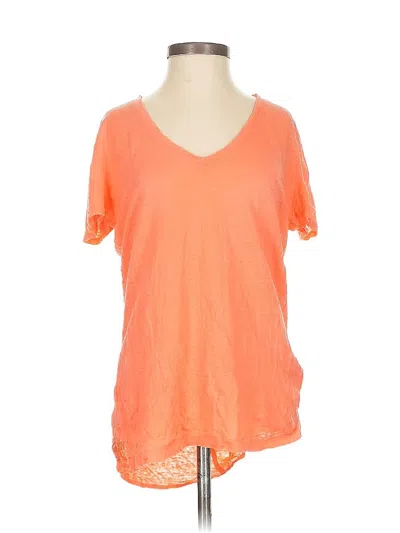 Pre-owned Lou & Grey Short Sleeve T-shirt In Orange