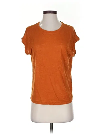 Pre-owned Lou & Grey Short Sleeve T-shirt In Orange