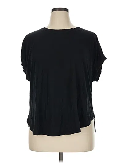 Pre-owned Lou & Grey Short Sleeve T-shirt In Black