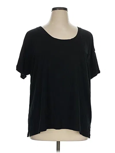Pre-owned Lou & Grey Short Sleeve T-shirt In Black
