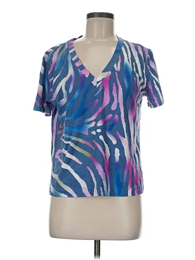 Pre-owned Lou & Grey Short Sleeve T-shirt In Blue