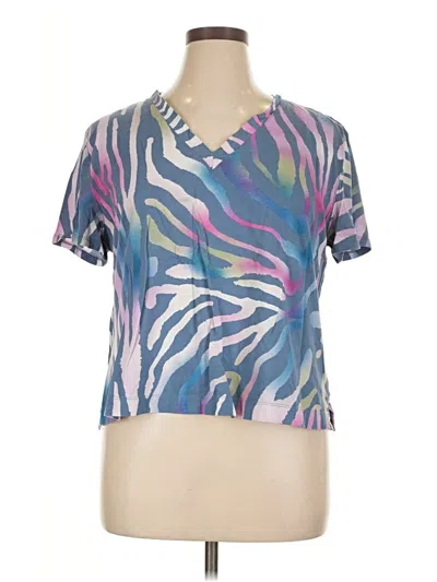 Pre-owned Lou & Grey Short Sleeve T-shirt In Blue