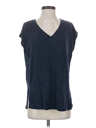 Pre-owned Lou & Grey Short Sleeve T-shirt In Blue