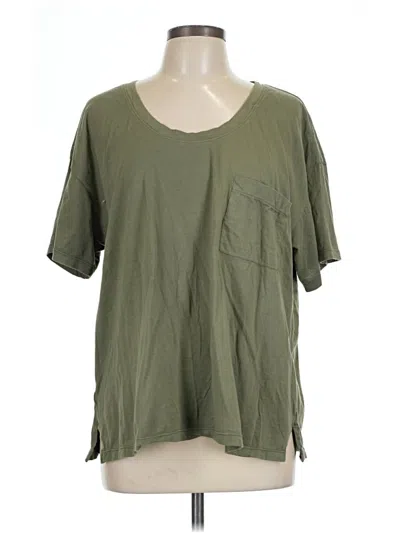 Pre-owned Lou & Grey Short Sleeve T-shirt In Green