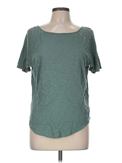 Pre-owned Lou & Grey Short Sleeve T-shirt In Green