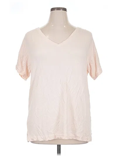 Pre-owned Lou & Grey Short Sleeve T-shirt In Ivory