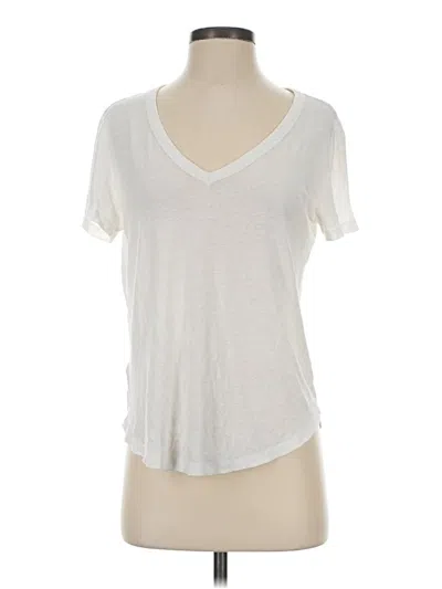 Pre-owned Lou & Grey Short Sleeve T-shirt In Ivory