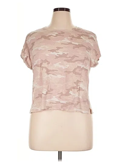 Pre-owned Lou & Grey Short Sleeve T-shirt In Pink