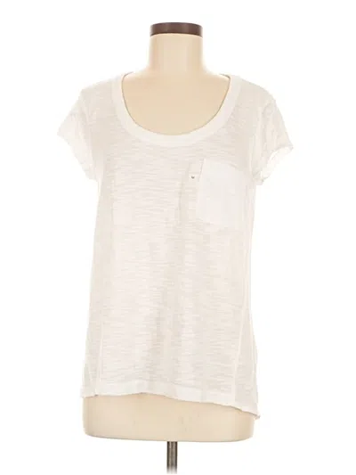 Pre-owned Lou & Grey Short Sleeve T-shirt In White