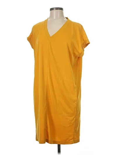 Pre-owned Lou & Grey Short Sleeve T-shirt In Yellow