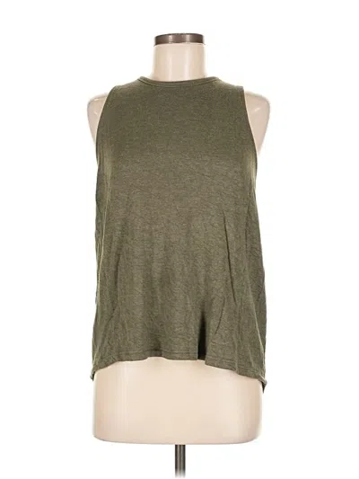 Pre-owned Lou & Grey Sleeveless T-shirt In Green