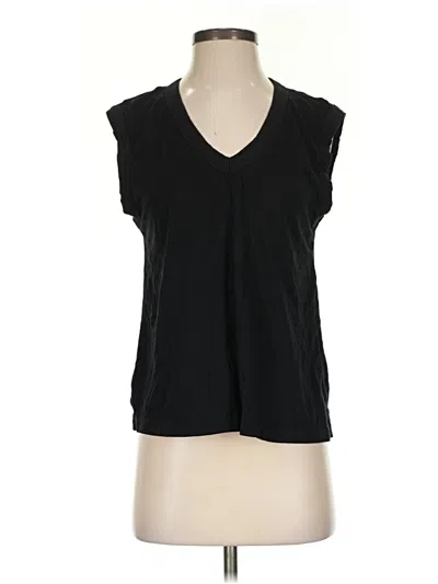 Pre-owned Lou & Grey Sleeveless T-shirt In Black