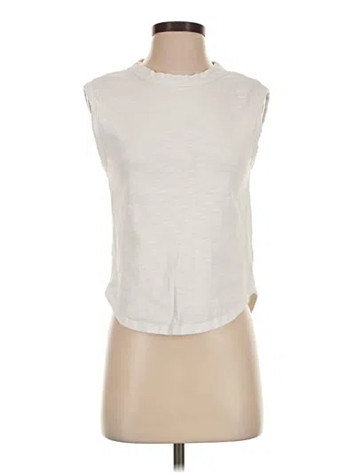 Pre-owned Lou & Grey Sleeveless T-shirt In Ivory