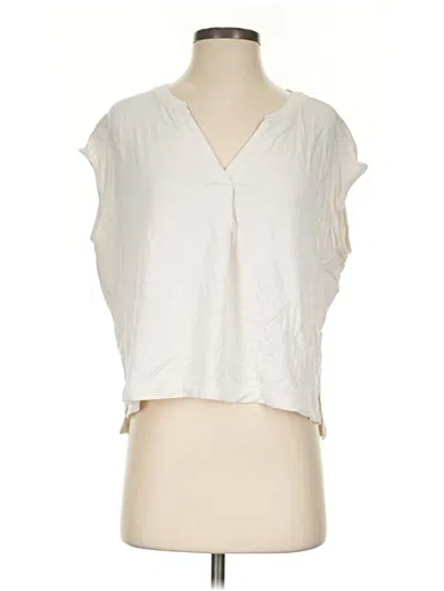 Pre-owned Lou & Grey Sleeveless T-shirt In Ivory