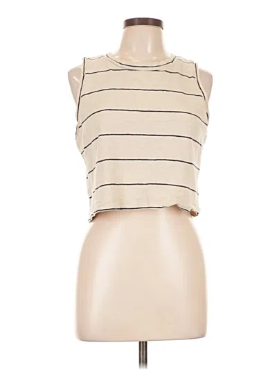 Pre-owned Lou & Grey Sleeveless T-shirt In Ivory