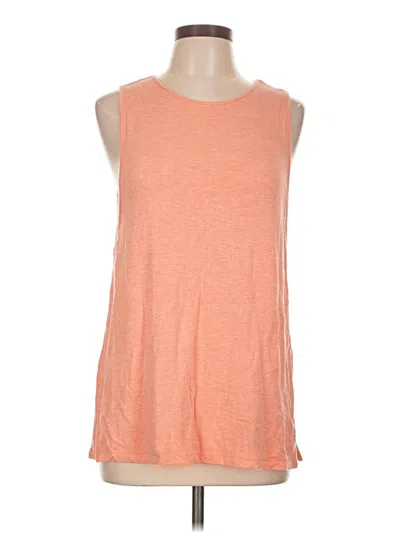 Pre-owned Lou & Grey Sleeveless T-shirt In Orange