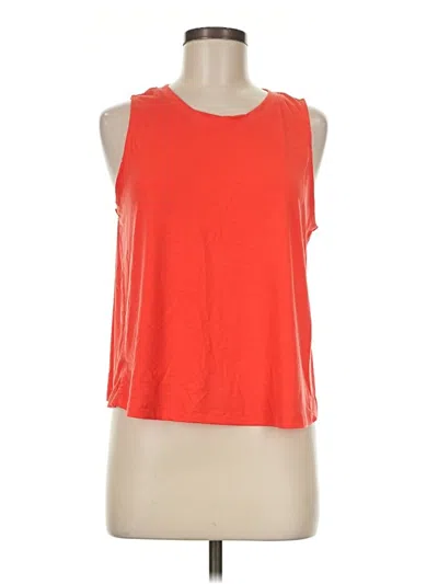 Pre-owned Lou & Grey Sleeveless T-shirt In Orange