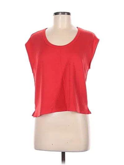Pre-owned Lou & Grey Sleeveless T-shirt In Red