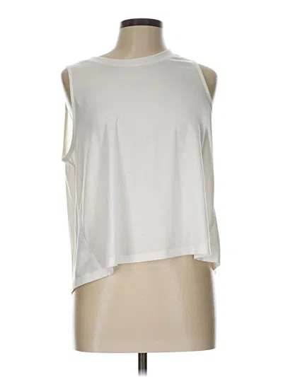 Pre-owned Lou & Grey Sleeveless T-shirt In White