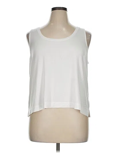 Pre-owned Lou & Grey Sleeveless T-shirt In White