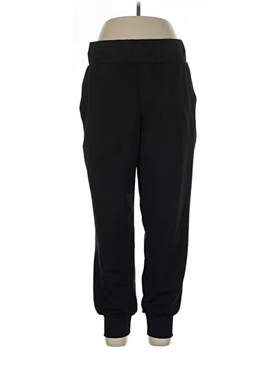 Pre-owned Lou & Grey Sweatpants In Black