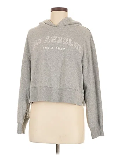 Pre-owned Lou & Grey Sweatshirt In Gray