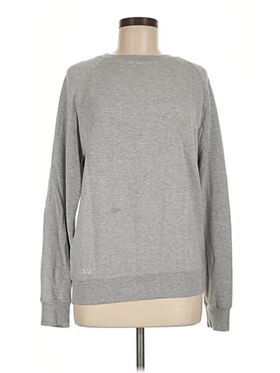 Pre-owned Lou & Grey Sweatshirt In Gray