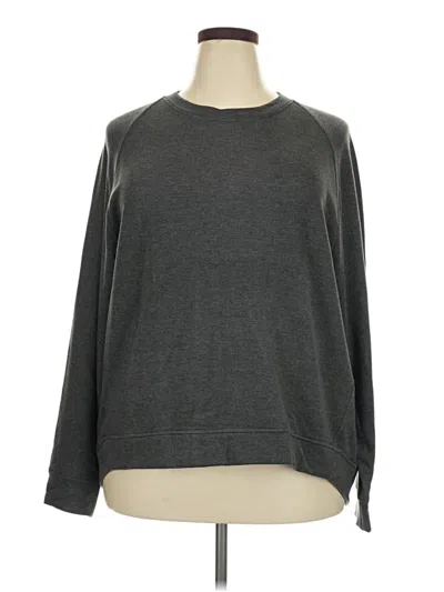 Pre-owned Lou & Grey Sweatshirt In Gray