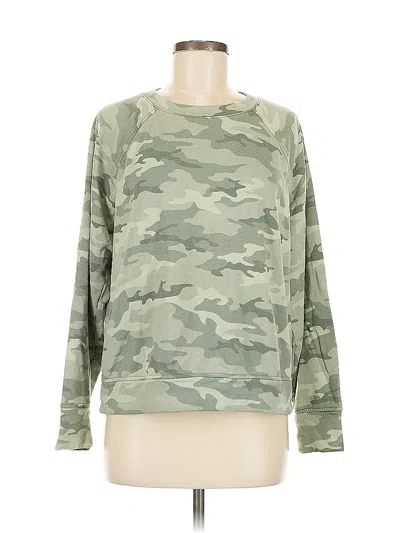 Pre-owned Lou & Grey Sweatshirt In Green