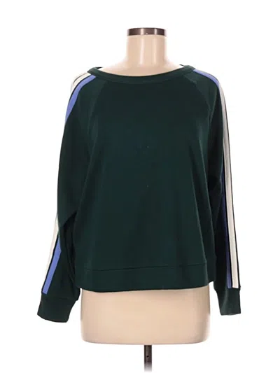 Pre-owned Lou & Grey Sweatshirt In Green