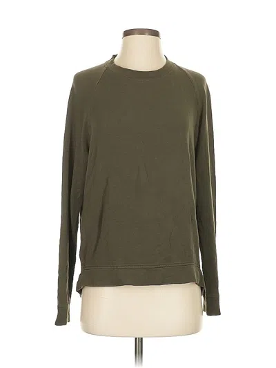 Pre-owned Lou & Grey Sweatshirt In Green