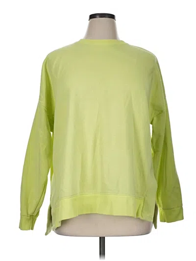 Pre-owned Lou & Grey Sweatshirt In Green
