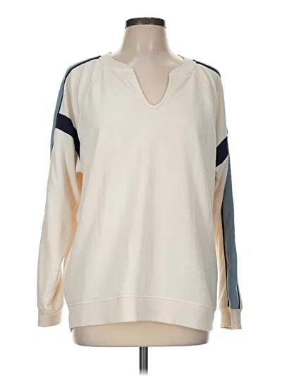 Pre-owned Lou & Grey Sweatshirt In Ivory
