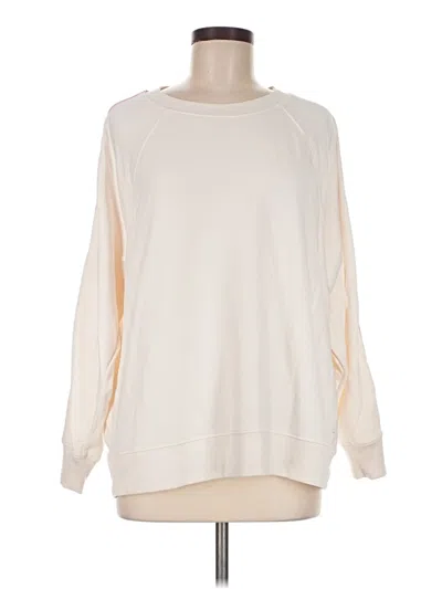 Pre-owned Lou & Grey Sweatshirt In Ivory