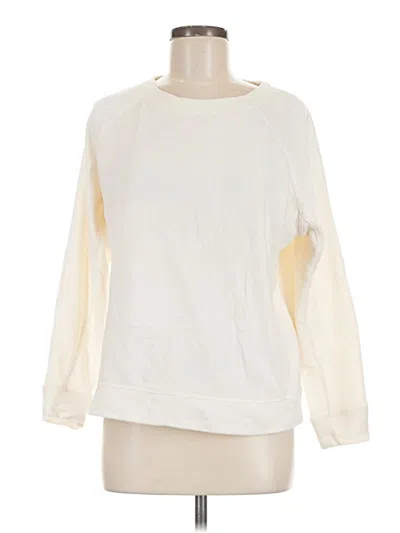 Pre-owned Lou & Grey Sweatshirt In Ivory