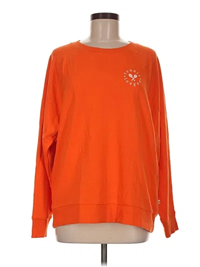 Pre-owned Lou & Grey Sweatshirt In Orange