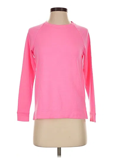 Pre-owned Lou & Grey Sweatshirt In Pink