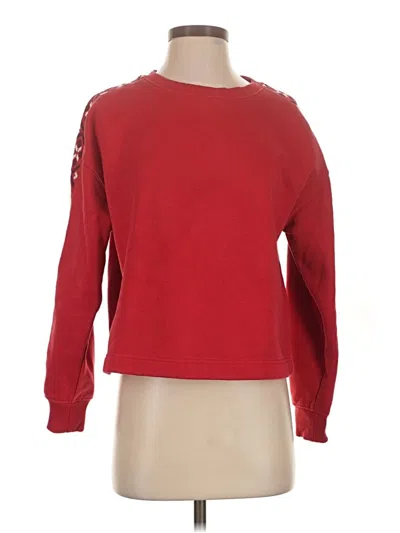 Pre-owned Lou & Grey Sweatshirt In Red