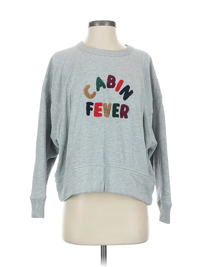 Pre-owned Lou & Grey Sweatshirt In Silver