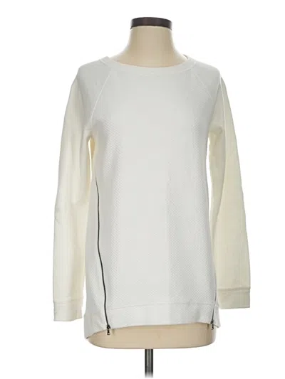 Pre-owned Lou & Grey Sweatshirt In White