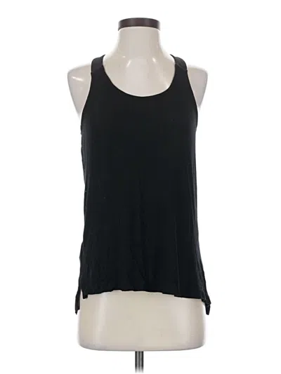 Pre-owned Lou & Grey Tank Top Black Halter Neckline Tops