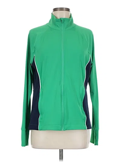 Pre-owned Lou & Grey Track Jacket In Green