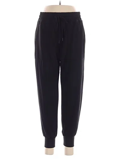 Pre-owned Lou & Grey Track Pants In Black