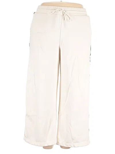 Pre-owned Lou & Grey Track Pants In Ivory