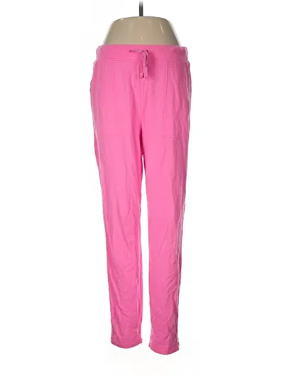 Pre-owned Lou & Grey Track Pants In Pink