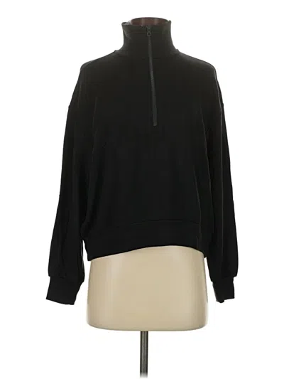 Pre-owned Lou & Grey Turtleneck Sweater In Black