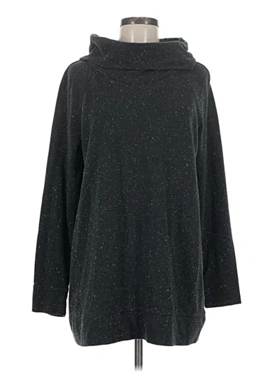 Pre-owned Lou & Grey Turtleneck Sweater In Black