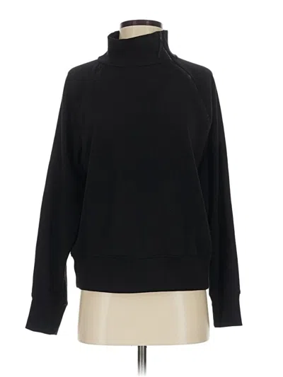 Pre-owned Lou & Grey Turtleneck Sweater In Black