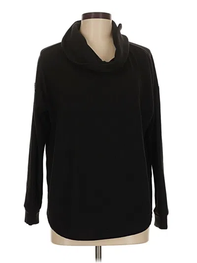 Pre-owned Lou & Grey Turtleneck Sweater In Black
